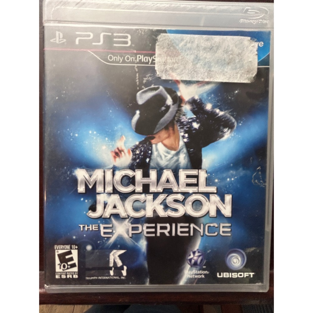 Michael Jackson The Experience PS3 PlayStation 3 Ubisoft Dance Rhythm Game